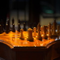 2012 08-Astoria OR Hotel Chess Board